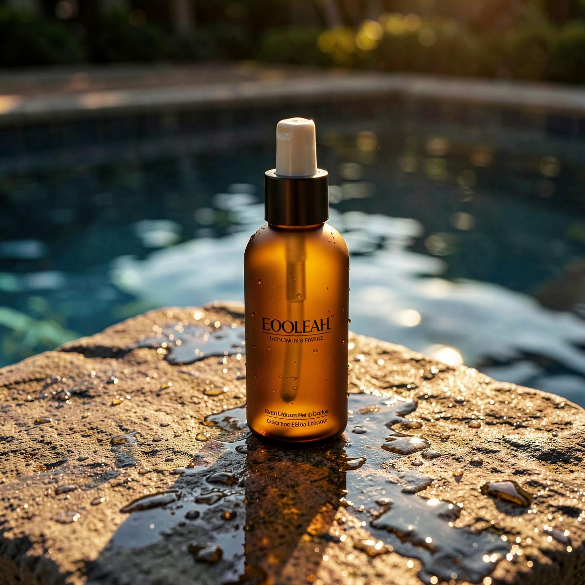 Generated poolside scene of the same product